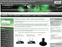 Tablet Screenshot of e-audio.cz